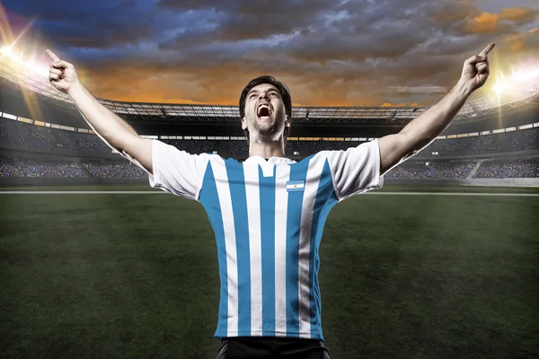 Giocatore di calcio argentino — Foto Stock
