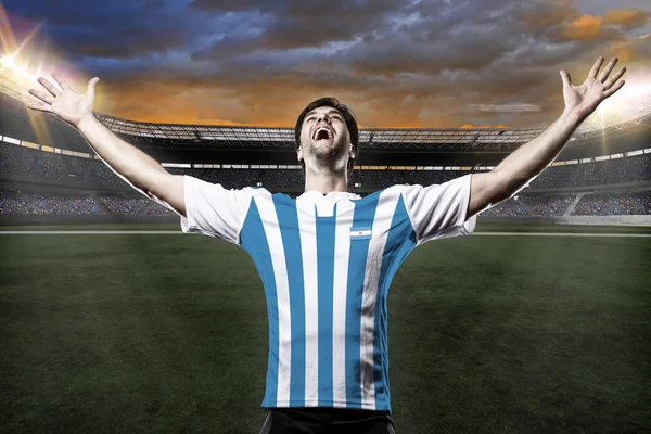 Argentinska fotbollsspelare. — Stockfoto