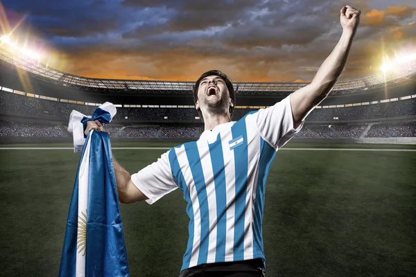 Jogador de futebol argentino — Fotografia de Stock