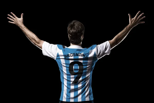 Argentinischer Fußballspieler — Stockfoto