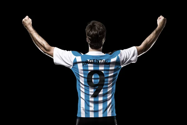 Футболист Аргентины — стоковое фото