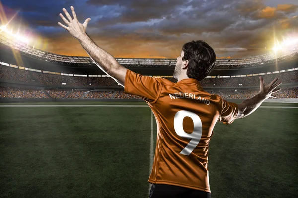 Dutchman soccer player — Stock Photo, Image