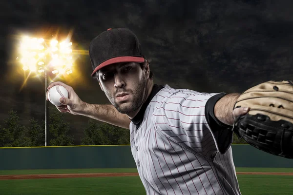 Giocatore di baseball — Foto Stock