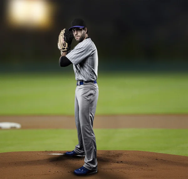 Pitcher Baseball Player — Stock Photo, Image