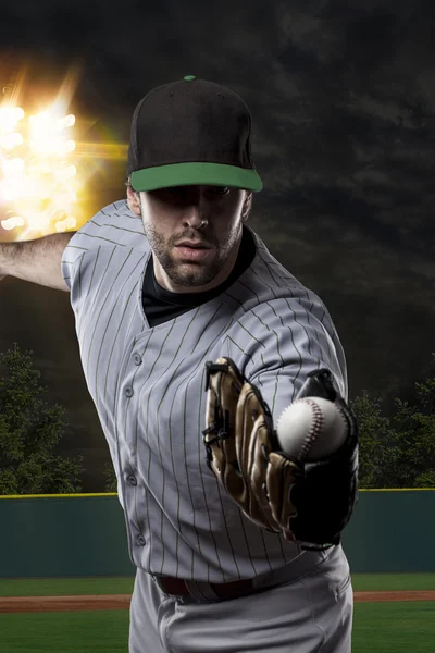 Giocatore di baseball — Foto Stock