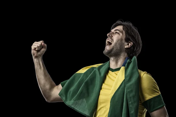 Бразильський футболіст — стокове фото