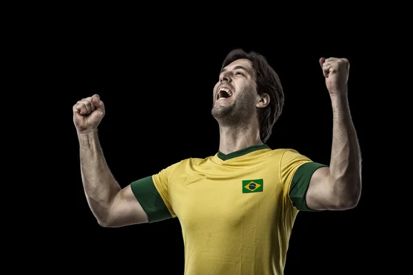 Pemain sepak bola Brasil — Stok Foto