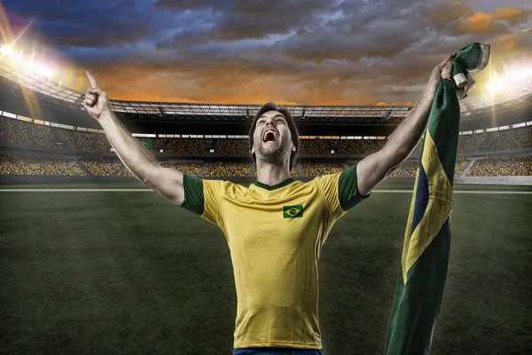 巴西足球运动员 — 图库照片