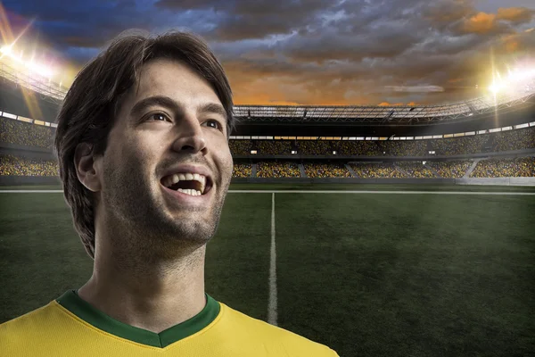 Brezilyalı futbolcu — Stok fotoğraf