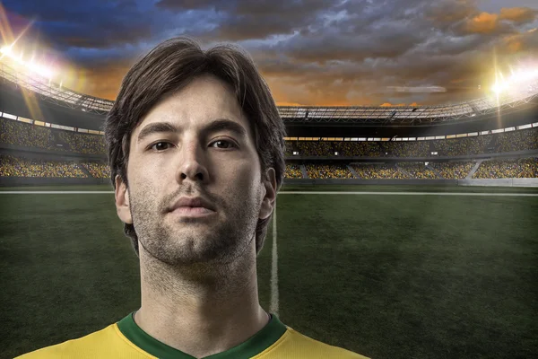 Brazilian soccer player — Stock Photo, Image