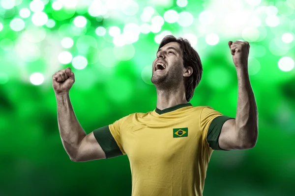 Brazilian soccer player — Stock Photo, Image