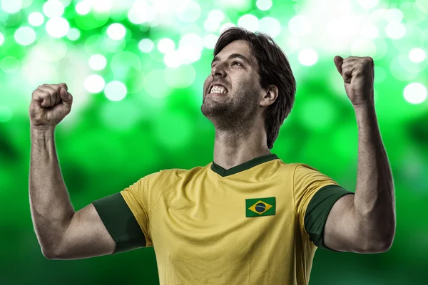 Brazilian soccer player — Stock Photo, Image