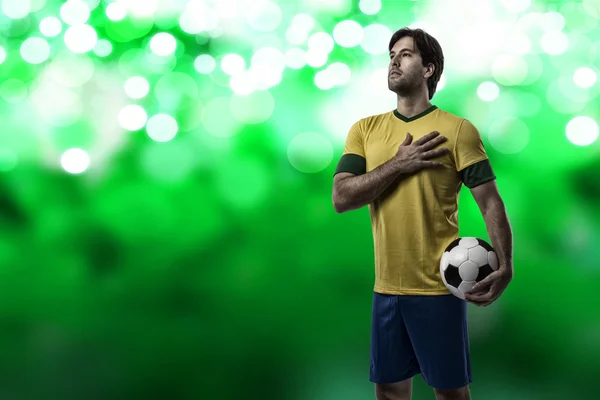 Brasilian jalkapalloilija — kuvapankkivalokuva
