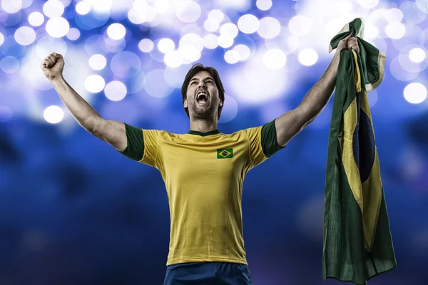 Brazilian soccer player — Stock Photo, Image