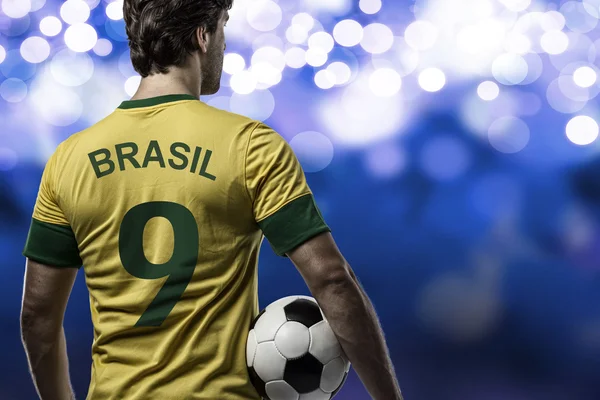 Brazilian soccer player — Stock Photo, Image