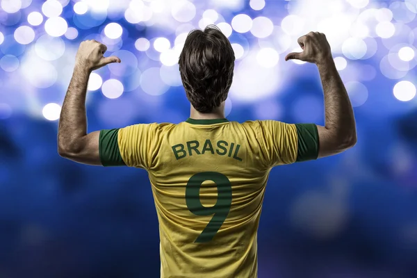 Brazilian soccer player — Stock Photo, Image