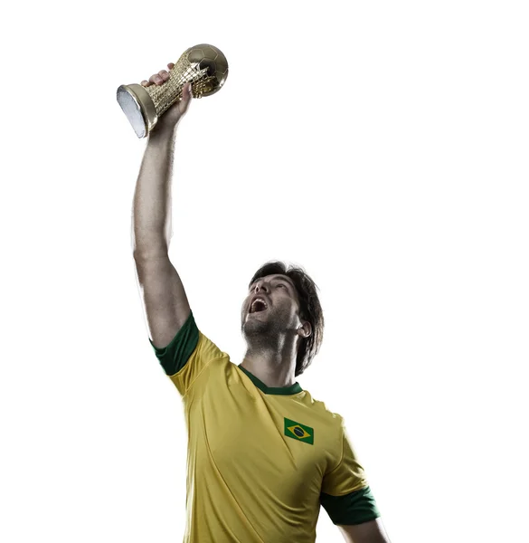 Brazilian soccer player — Stock Photo, Image