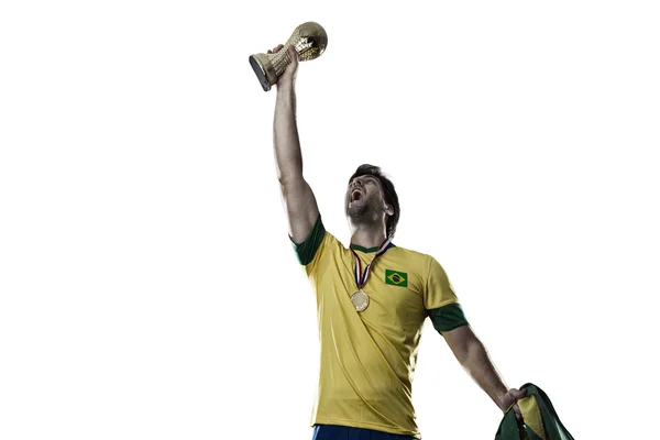 Brazilian soccer player — Stock Photo, Image