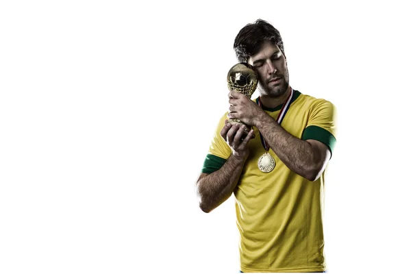 Brazilian soccer player — Stock Photo, Image