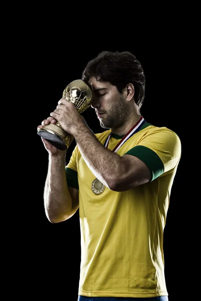 Brazilian soccer player — Stock Photo, Image