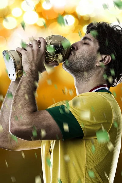 ブラジルのサッカー選手 — ストック写真