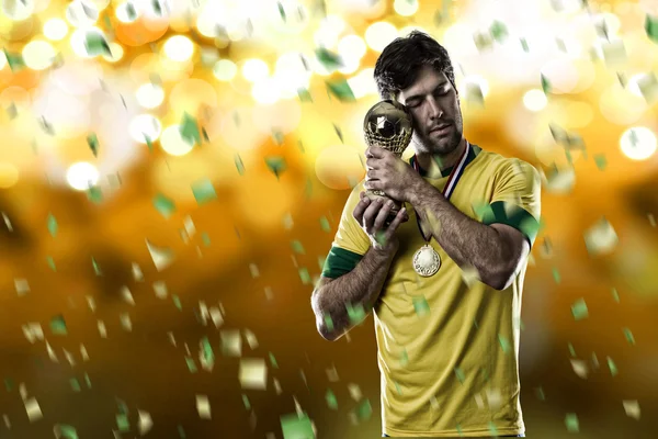 Brasilian jalkapalloilija — kuvapankkivalokuva