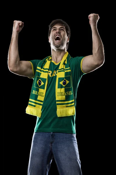 Brasilianischer Fan — Stockfoto