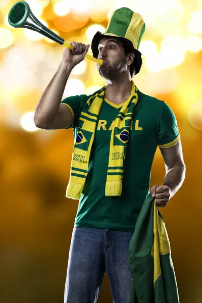 Brasilianischer Fan — Stockfoto