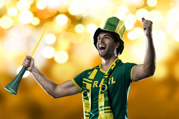 Brasilianischer Fan — Stockfoto