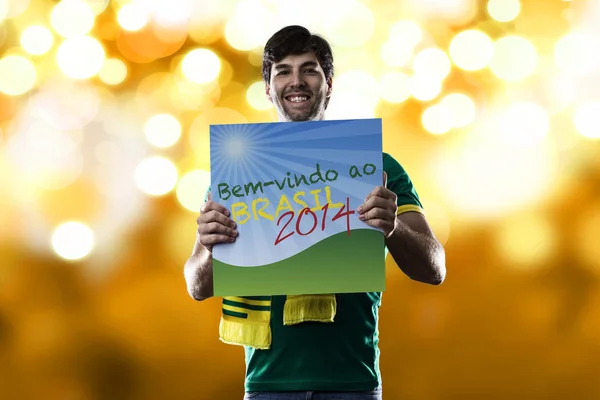 Brazilian Fan — Stock Photo, Image