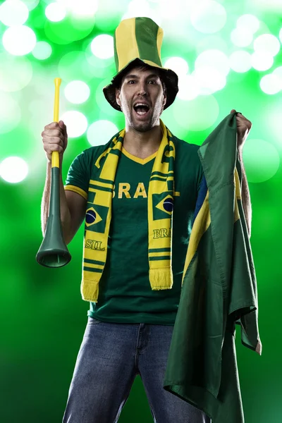 Brasilianischer Fan — Stockfoto
