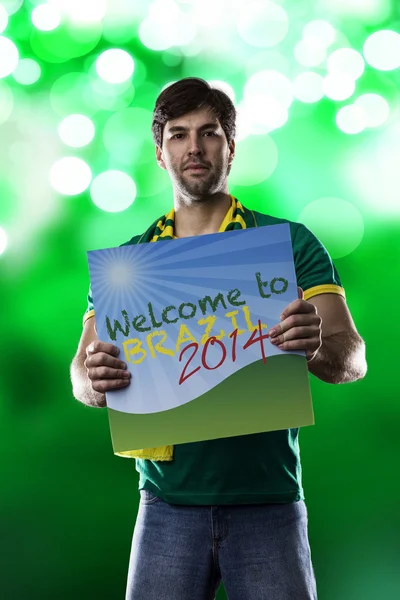 Brazilian Fan — Stock Photo, Image