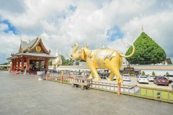 Nakhon Thammarat Province Thailand June 2022 Scenery Famous Temple Named — 图库照片