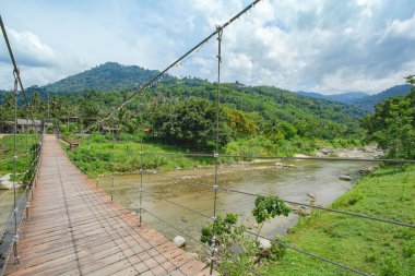 One of the best travel destinations fresh air village in Nakon Si Thammarat province ,Thailand Named Kiriwong village.