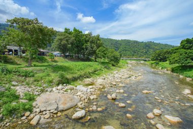 One of the best travel destinations fresh air village in Nakon Si Thammarat province ,Thailand Named Kiriwong village.