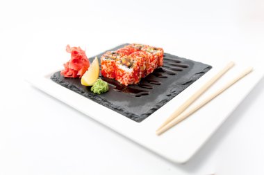 suşi taşlar üzerinde