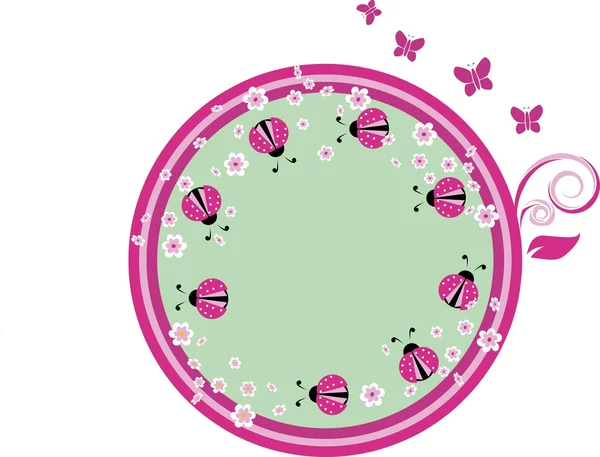 uğur böceği pembe