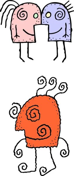 küçük adamlar karikatürü