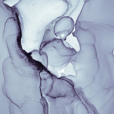 Mor Sıvı Boya. Gri Akrilik Mürekkep