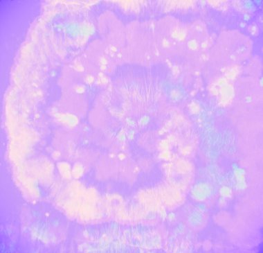 Psikedelik Grunge Tasarımı. Eski Yuvarlak 'ı. Renk