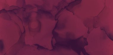 Kırmızı şarap serpintisi. Suluboya Kestane Kalıbı.