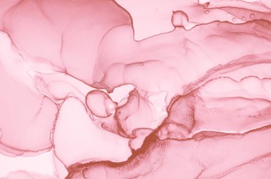 Kadınsı Lüks Mermer. Akrilik Çizim.