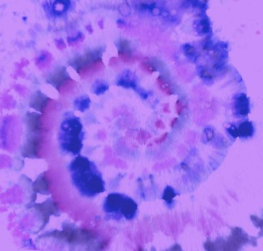 Hippi girdap desenleri. Batik kumaş. Suluboya