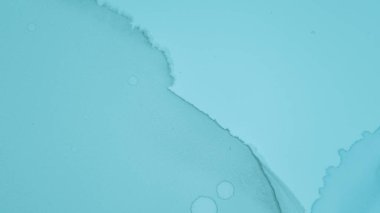 Yeşil Pastel Akıcı Sıvı. Mavi Duman Modern