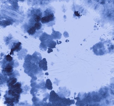 İndigo kravat boyası. Renk Kalp Tasarımı. Soyut