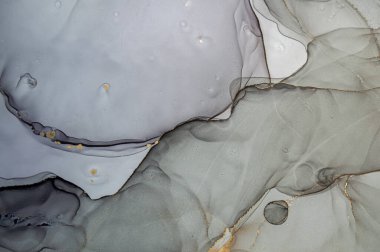 Parlak Soyut Arkaplan Sıvısı. Alkol Mürekkebi