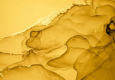 Altın Sıvı Sanat. Mermer Soyut Duvar Kağıdı.