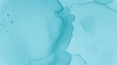 Pastel Sıvı Tasarımı. Mavi Duman Yaratıcı