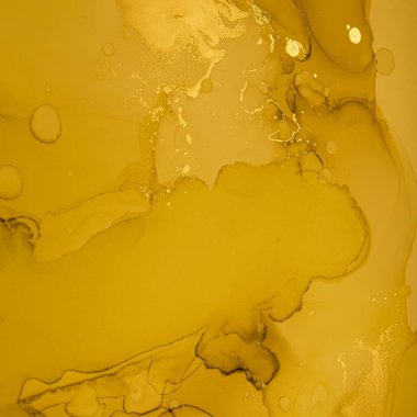 Altın Sıvı Sanat. Soyut Mermer Arkaplan.