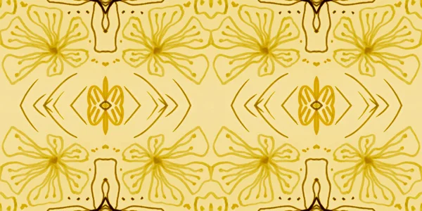 Çiçek desenli bir el çizimi. Kusursuz soyut batik izi.